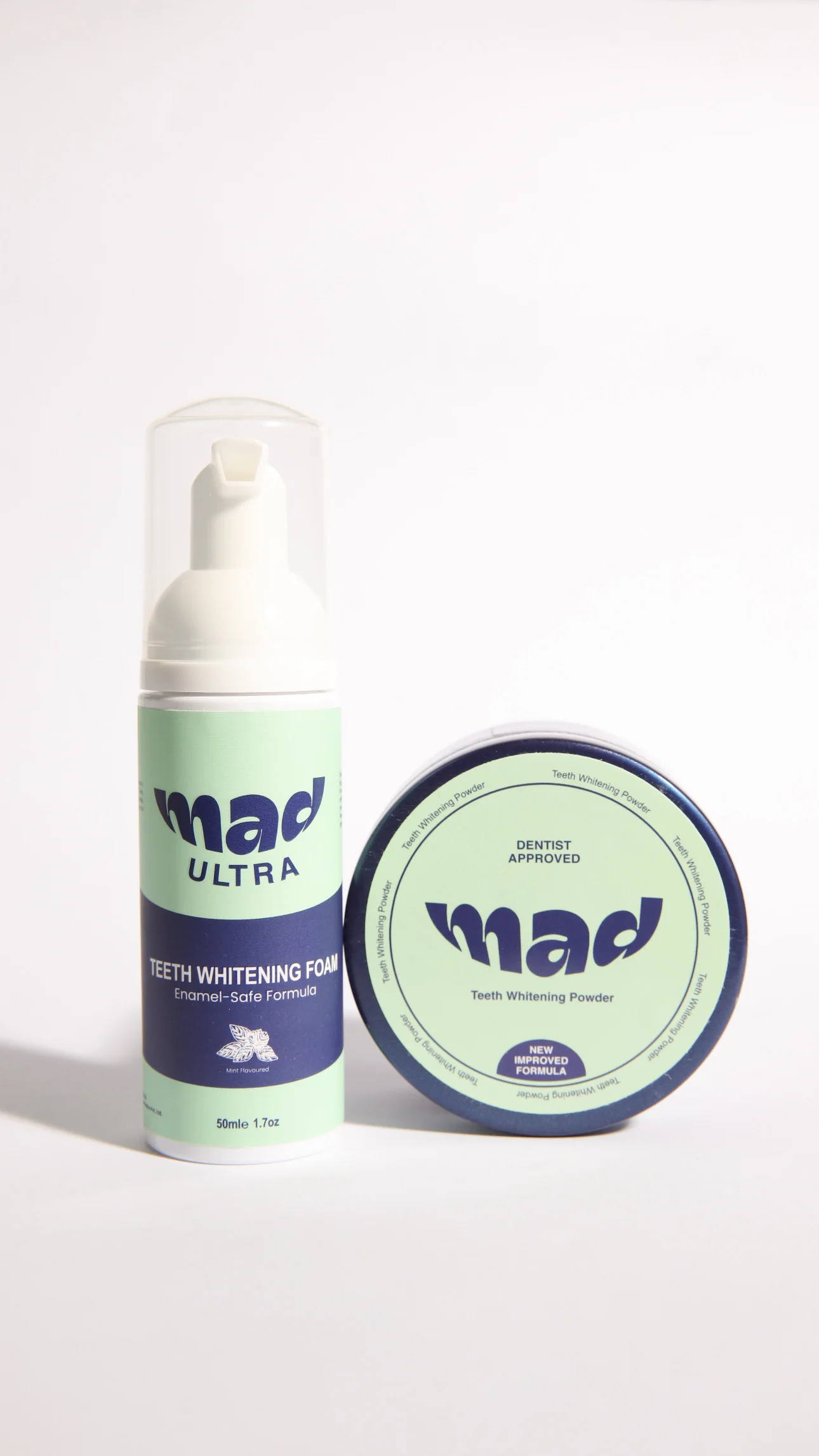 MAD Teeth Whitening Foam + MAD Teeth Whitening Powder (RECOMMENDED) 20% EXTRA DISCOUNT - Image 3